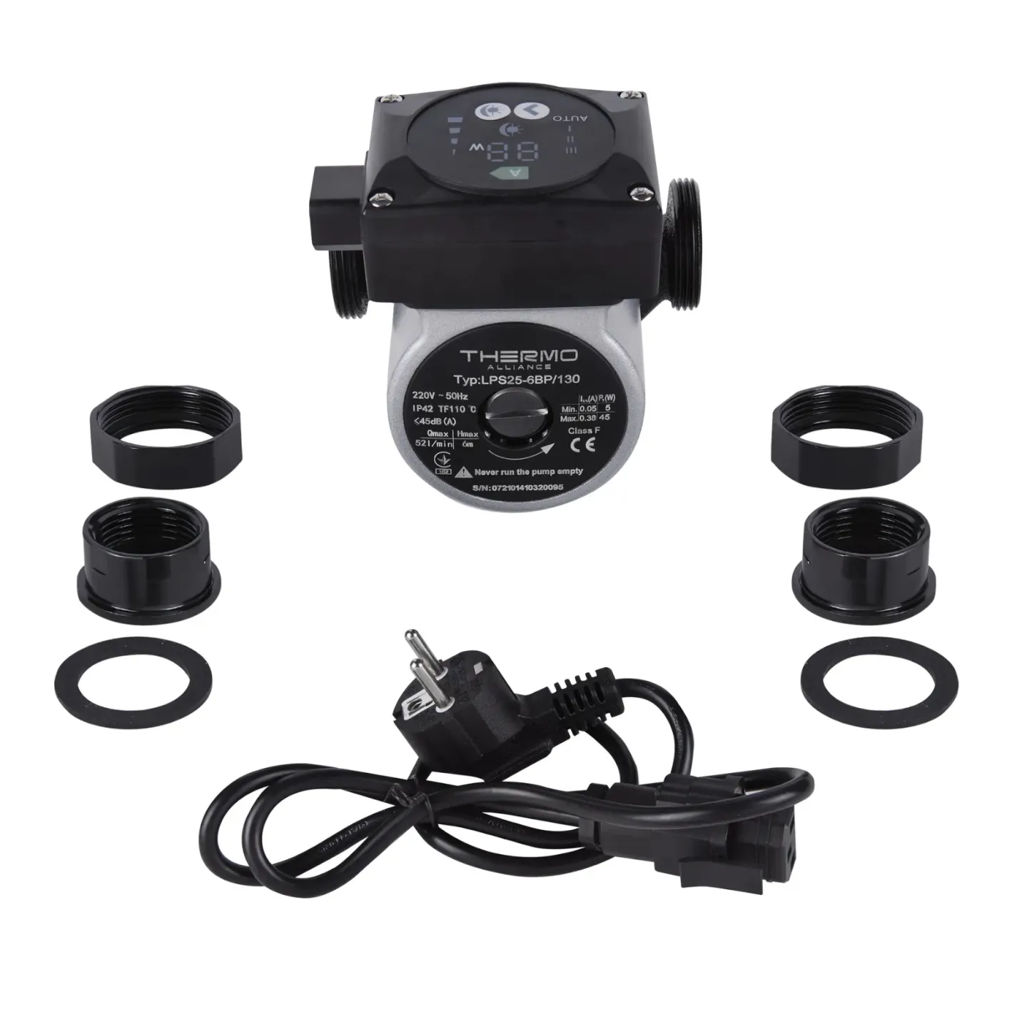 Циркуляційний насос Thermo Alliance LPSA 25/60/130 (LPSA2560130) - Фото 2